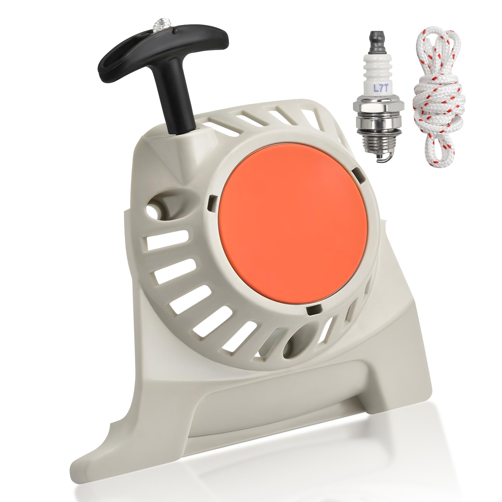 Recoil Starter Assembly Fits for Sti-hl FS90 FS91 FS110 FS111 FS130 FS131 KM91 KM131 String Trimmer Pull Starter Assembly Replace 4180 190 4002