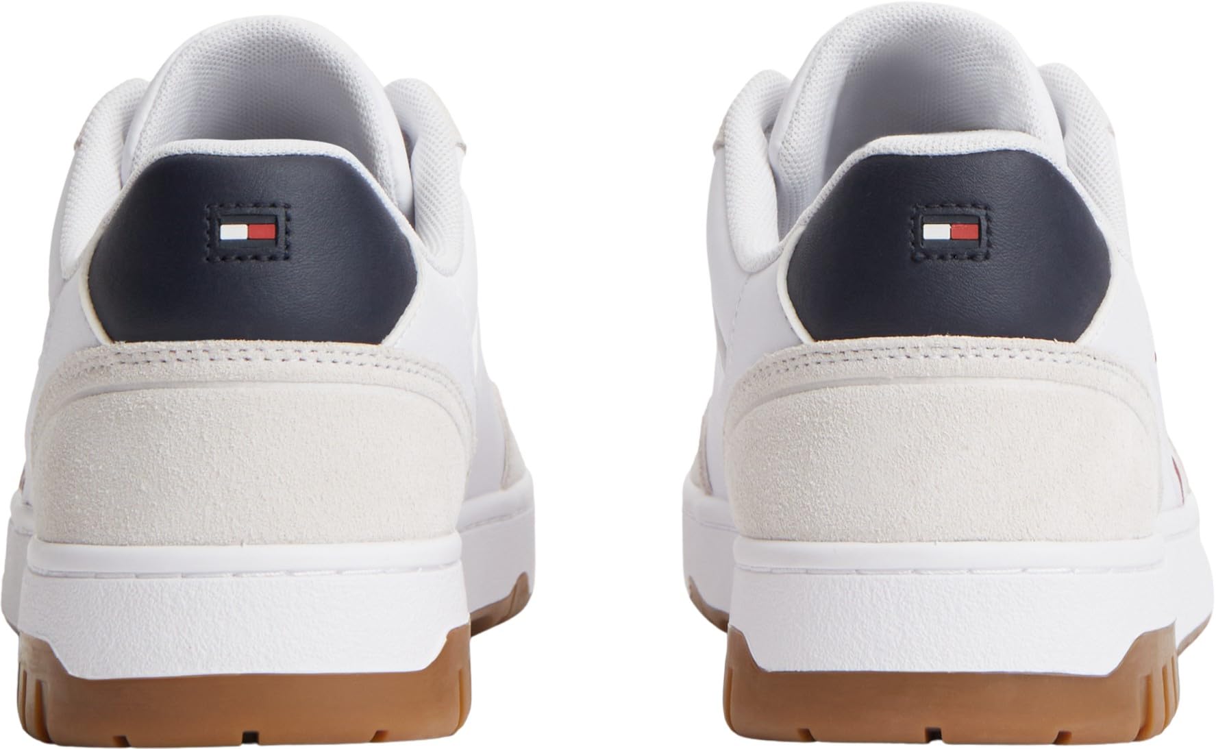 Tommy Hilfiger TH Basket Core Leather Suede Mix Fm0fm05881, Parte Superior Baja Hombre