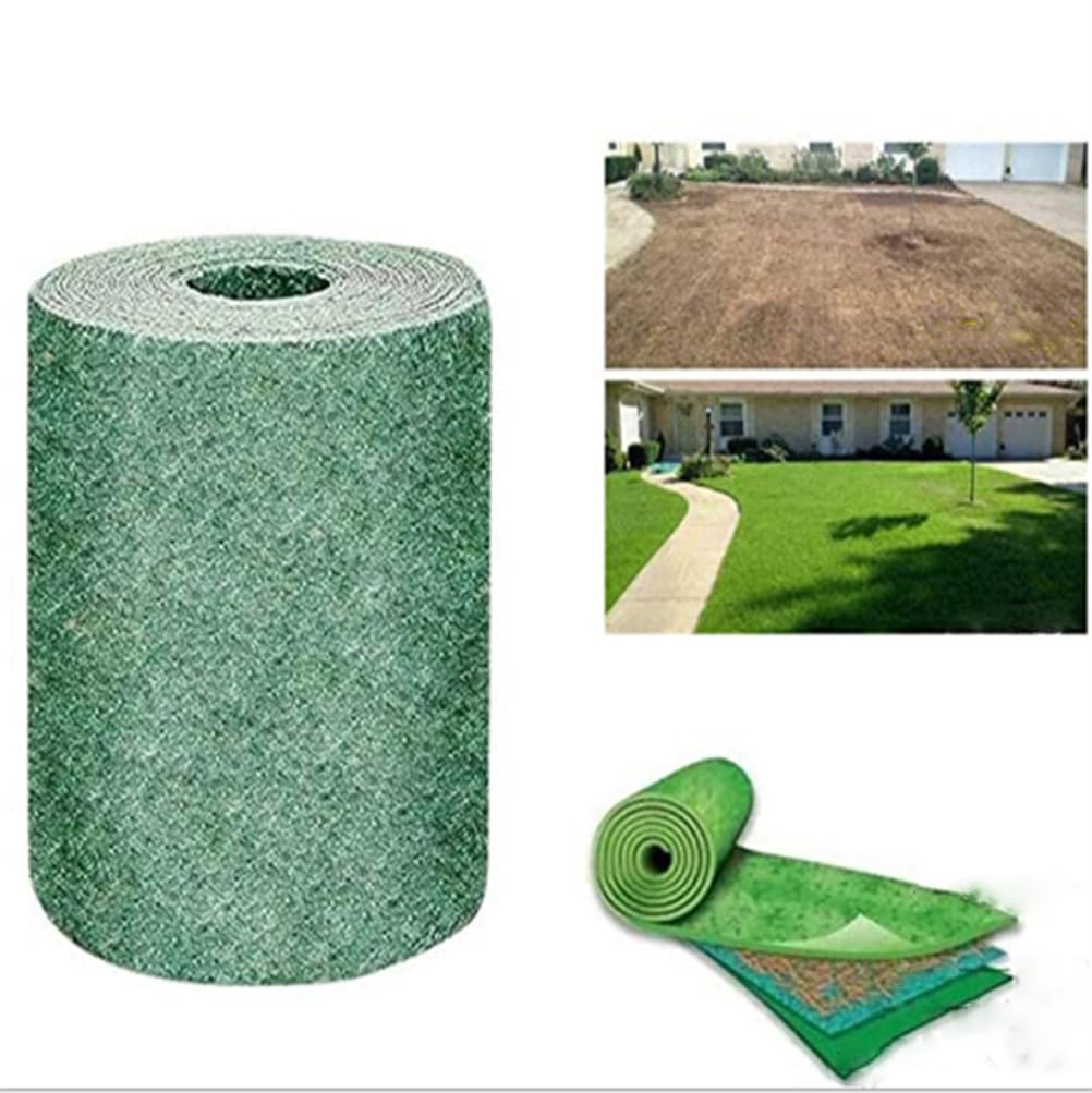 Stuoie Biodegradabili per Ingresso Tappeto Erba 10Mx0.2M Giardinaggio