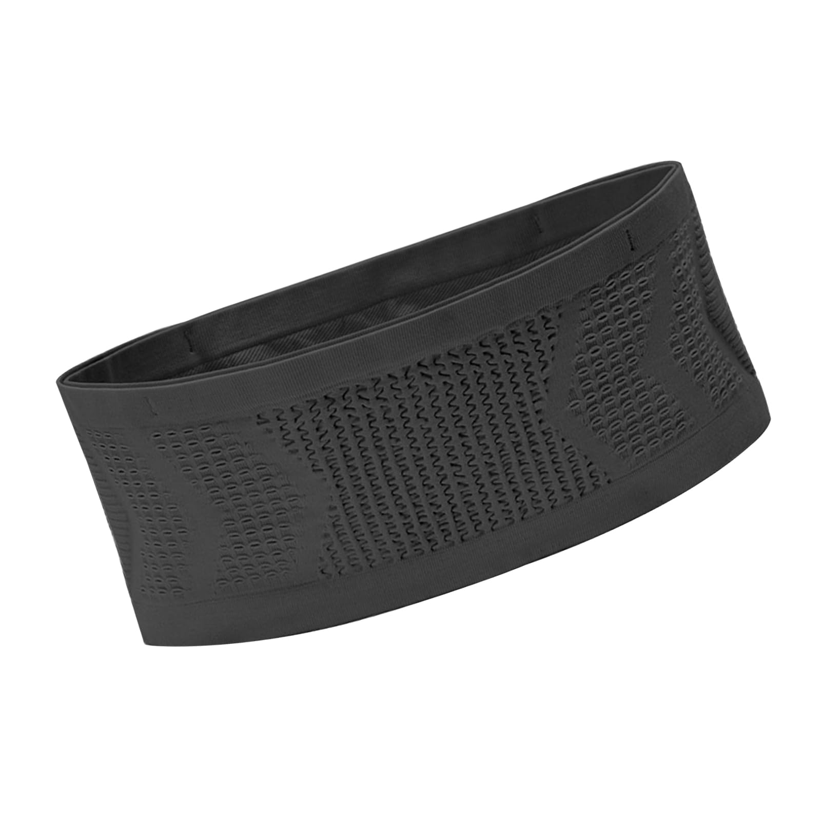 Running Belt for Men and Women, Breathable Running Waist Pack, Concealed Waist Bag for Smartphones, Keys, Money, Cycling, Hiking, Waistpacks, Travel Belt Workout Pack for Walking, Lightweight (M)
