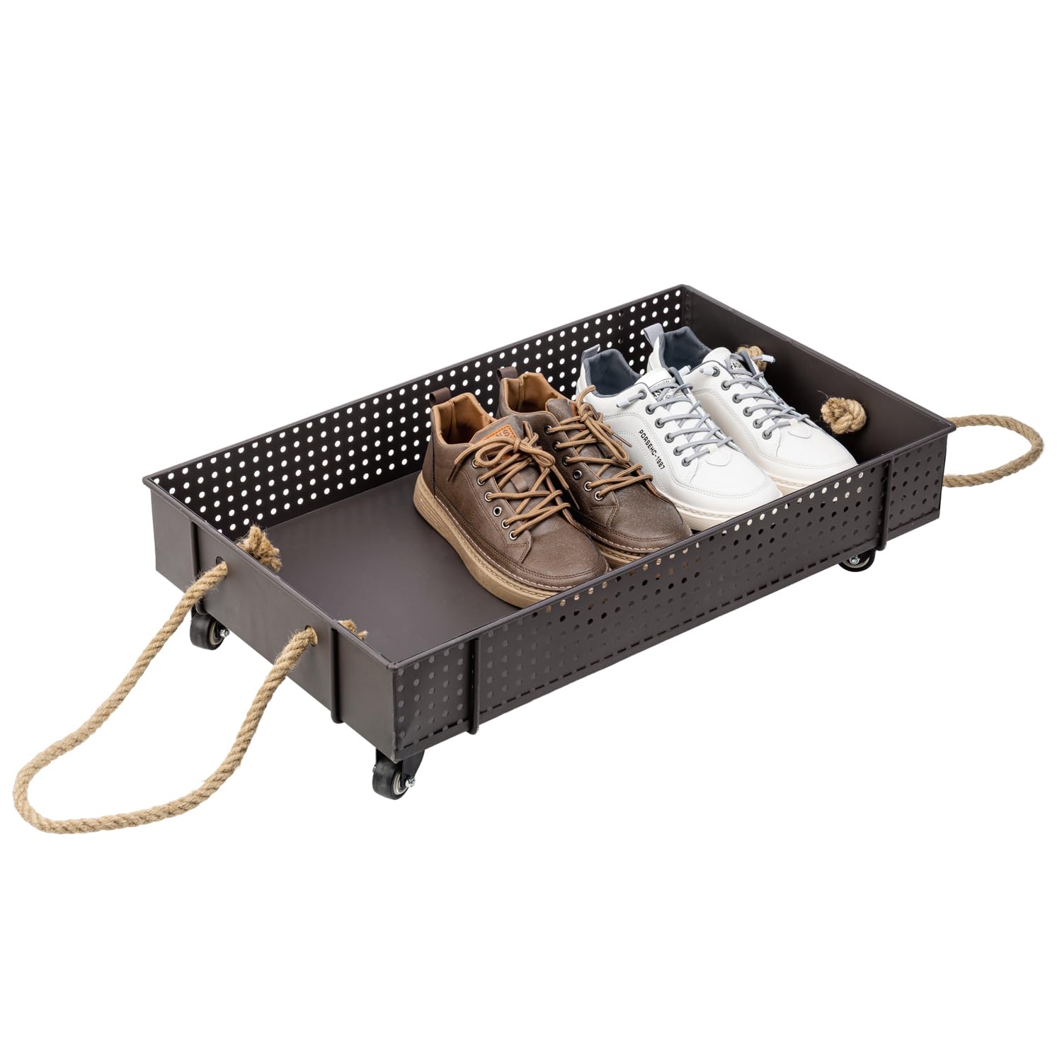 Amazon.com: MyGift 26 Inch Industrial Brown Metal Entryway Boot