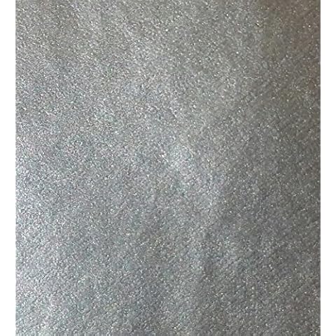 Single Sided Metallic Silver Printed TYVEK 70 GSM - 10 - A4 Sheets Cover