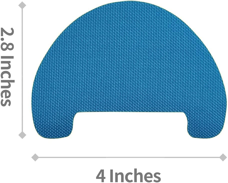 Shoe Hole Toebox Toeburst Blowout Prevention Repair Self Adhesive Patch Insert Crease Protectors Decreaser 2 Pairs (Black) : Health & Household