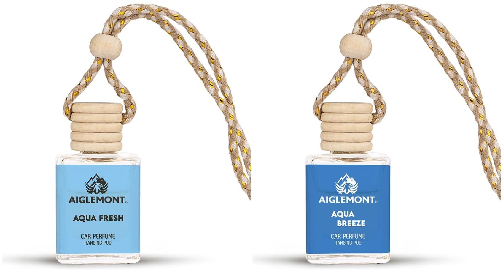 Car Perfumes combos | Aqua Freshwith Aqua Breeze| Combo of 2 | 10 ml Each-image-34