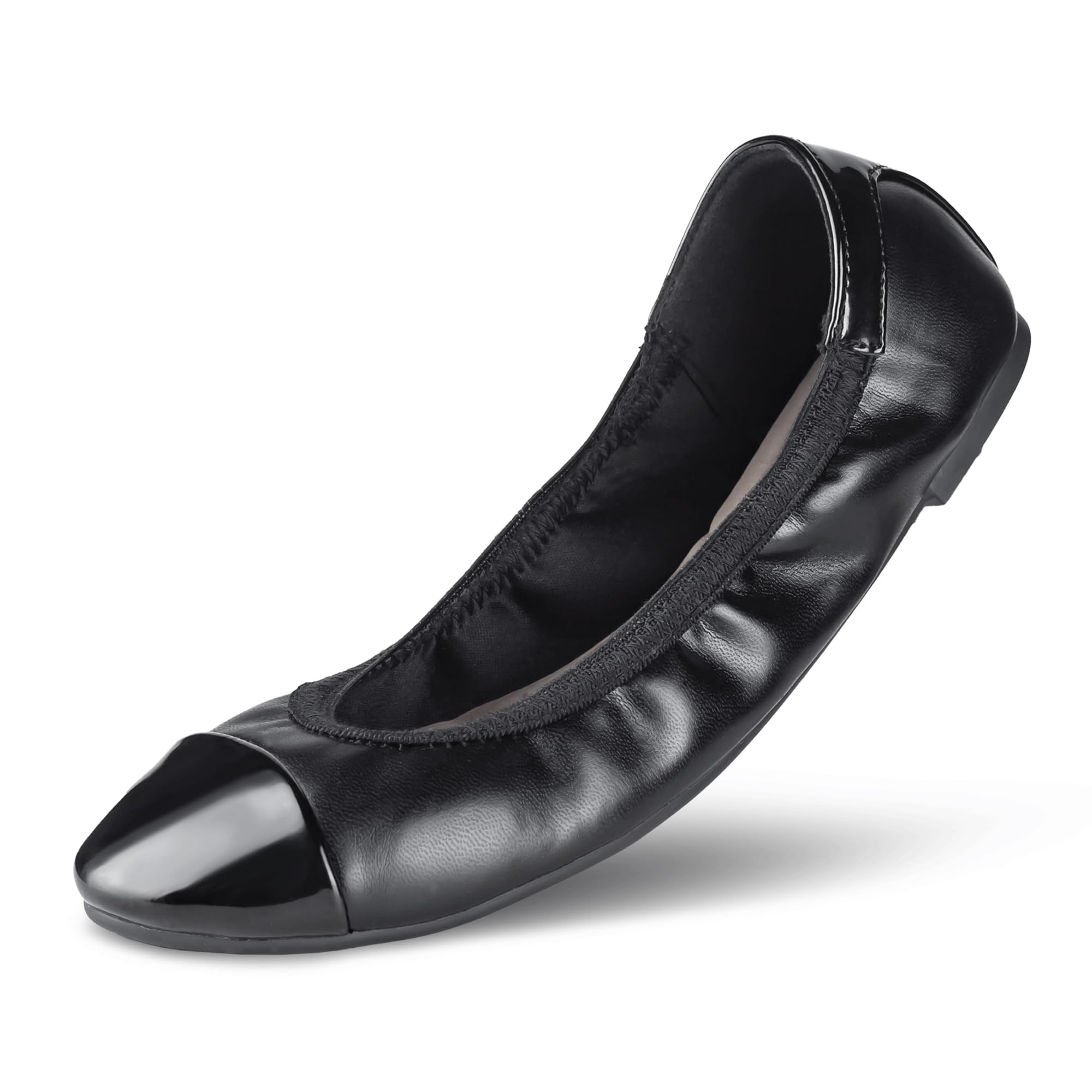 GAWBAW Women's Ballet Flats Shoes - Slip on Casual Flats Round Toe Walking Ballerina Shoes for Women