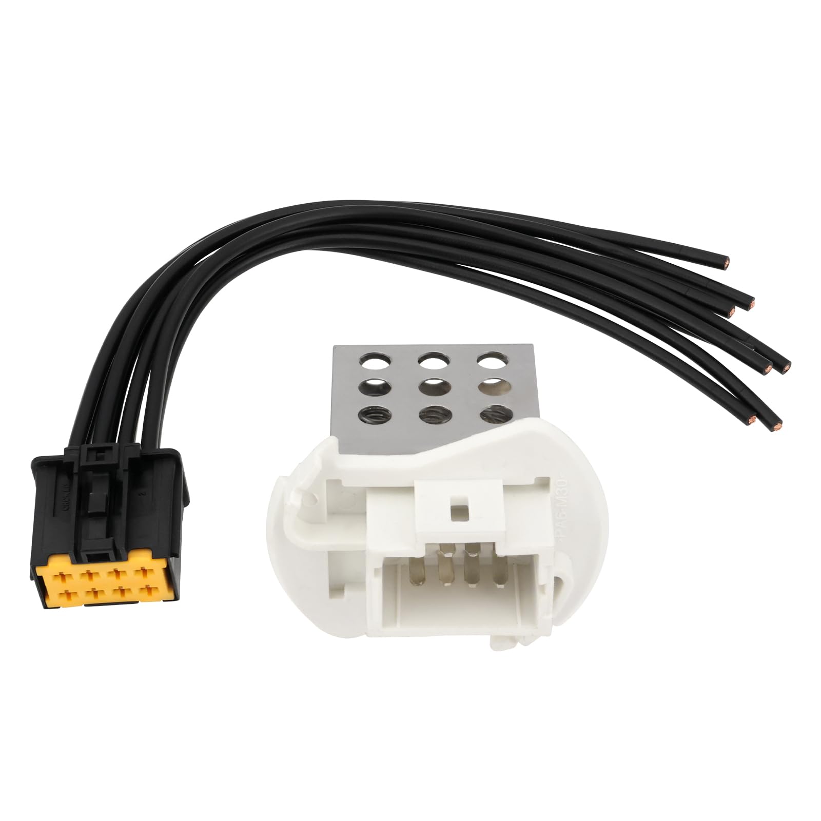 1 set di resistori per ventola ventola con cablaggio spina di ricambio 27100-00QAB 7701057557 compatibile con Renault Master (Mk2) 2003-2010