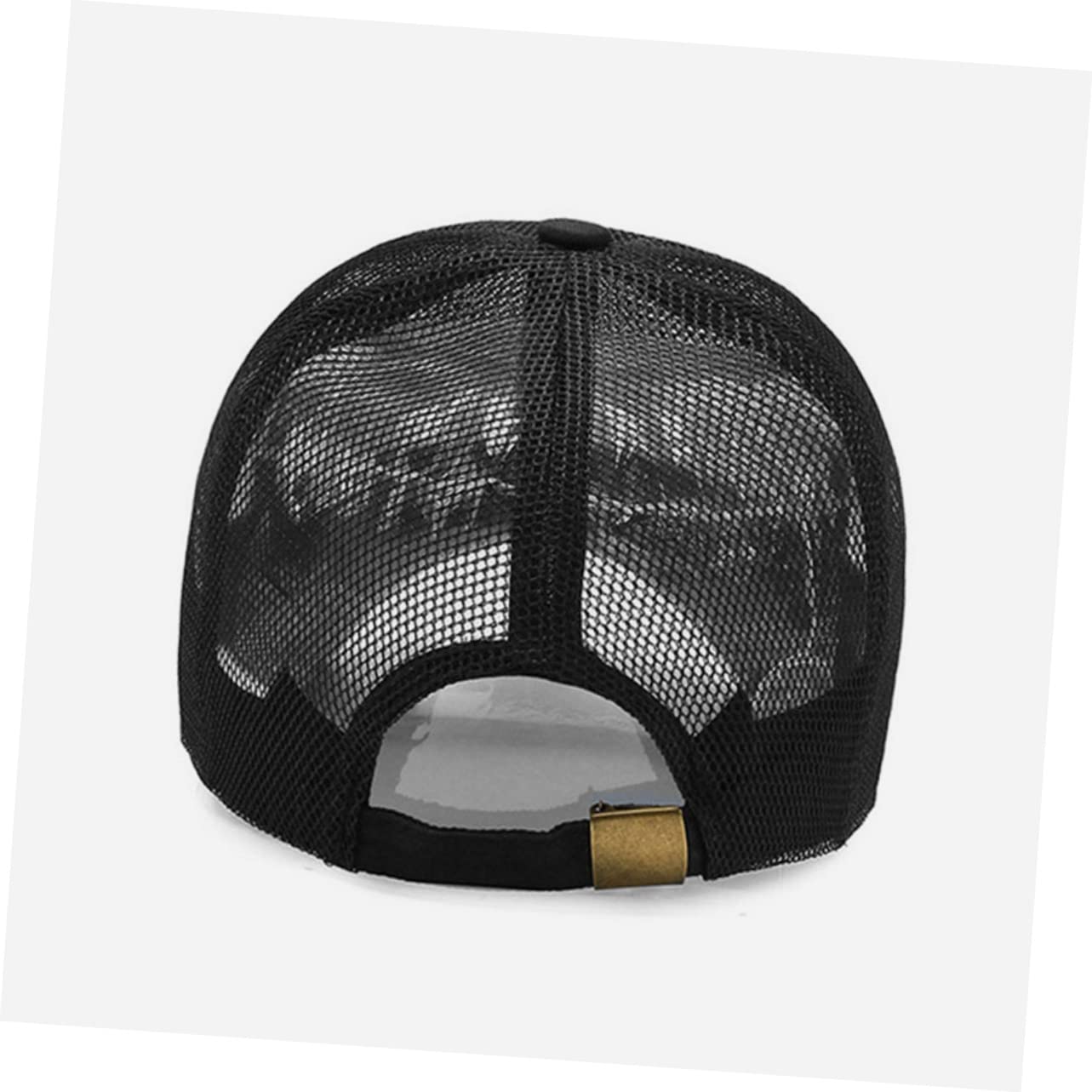 VALICLUD Béisbol Transpirable Unisex para Sombrero Deportivo de Malla para Actividades Aire Negro