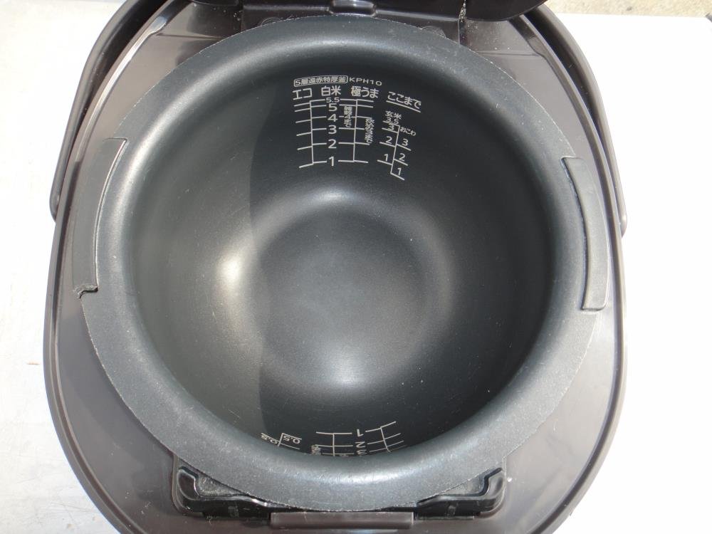 Amazon | TIGER 圧力IH炊飯ジャー (5.5合炊き) ブラウン JKP-H100-T
