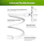 Moniteur pour bébé compatible avec les optiques pour nourrissons DXR-8 Pro, DXR-8 Moniteur bébé et la plupart des autres moniteurs de bébé, porte-photo pour bébé universel pour les lits sans outils ou dommages muraux