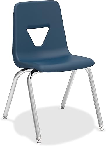 Lorell - LLR99890 - 18 sillas apilables para estudiantes de altura de asiento - 4dibujos animados