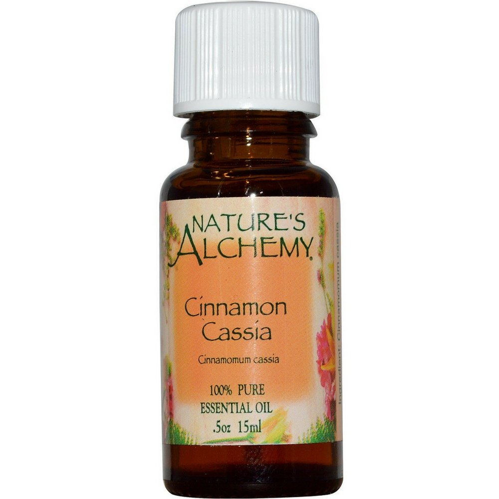 Nature's Alchemy Essential Oil Cinnamon Cassia, 0.5 fl oz (Pack of 3)