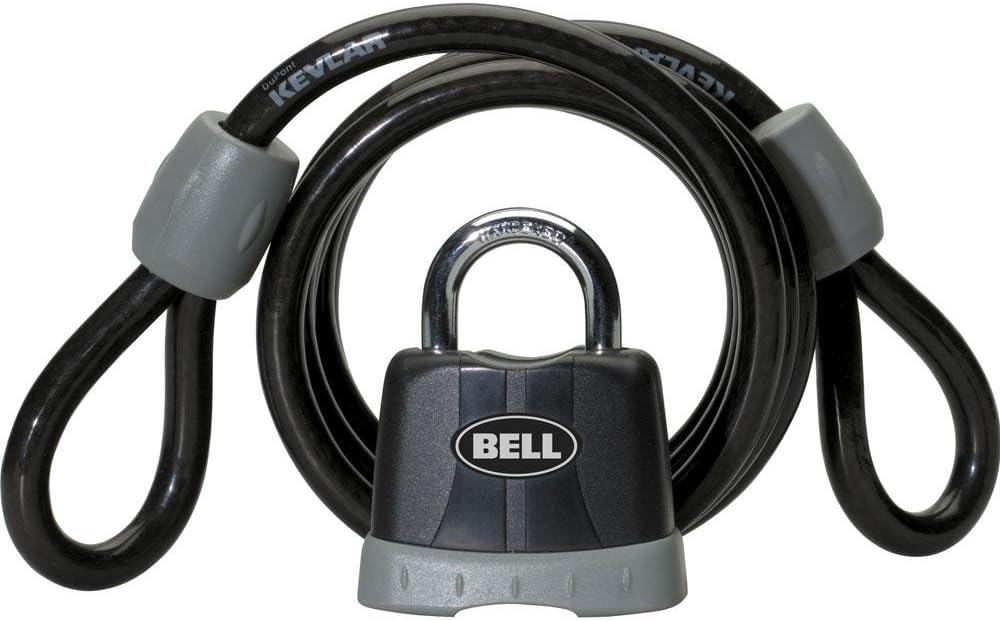 Bell Sports Cycle Products 7015774 6' Cable Lock With Key Assorted Colors