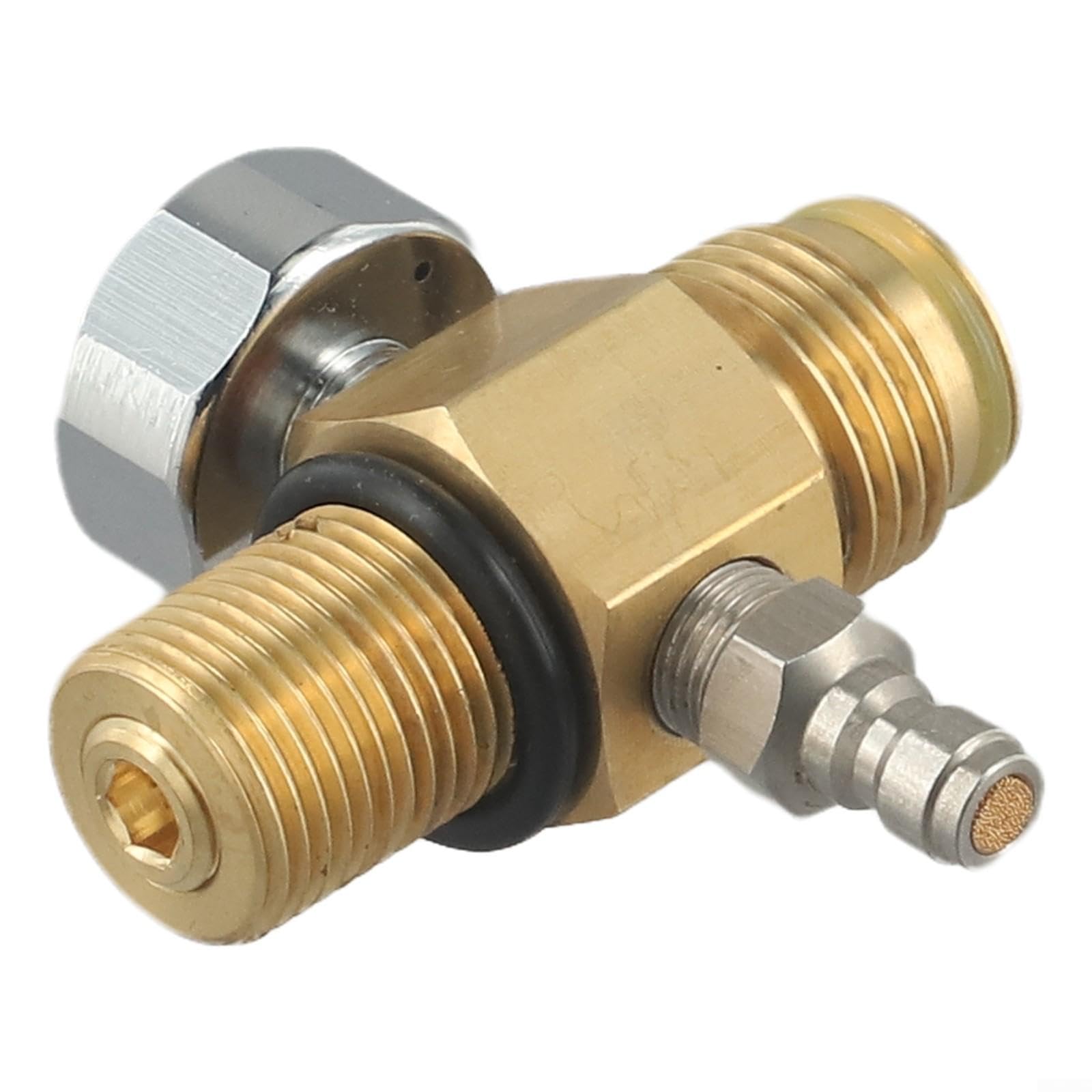 Valvola Ago Serbatoio per hpa Filetto 5/8-18UNF Valvola Ago(5/8 with regulator)