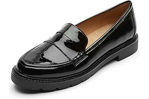 Kacey Penny Women's Patent Leather Loafers