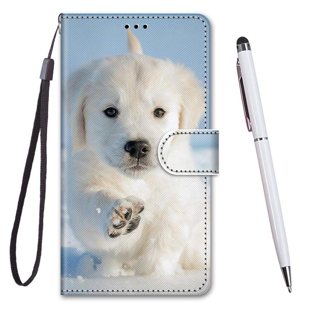 Kedic Cover Sony Xperia 8, Custodia Sony Xperia 8, Sony Xperia 8 Cover, Flip Cartoon Portafoglio Custodia per Sony Xperia 8 (6,0) con Kickstand Fuction, Slot per Schede -Panda, Nero