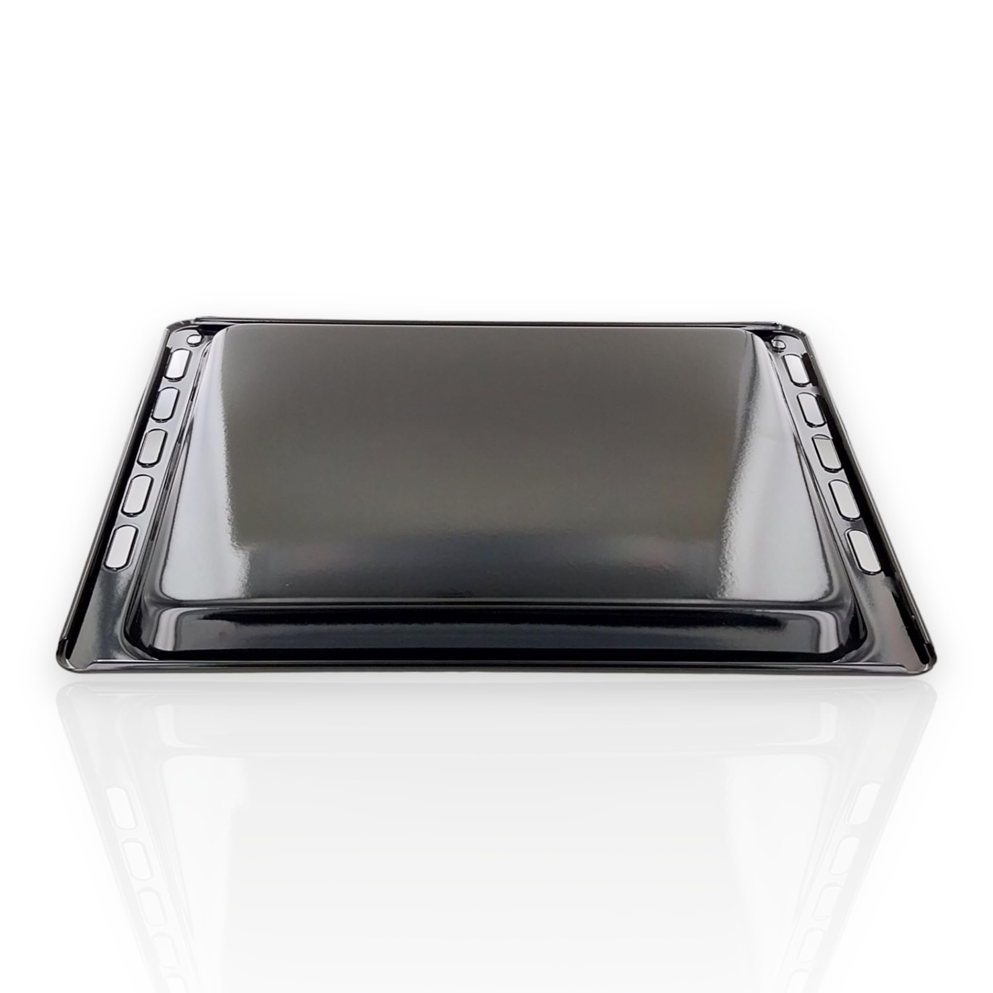 DL-pro Bandeja para horno 447 x 375 x 33 mm, esmaltada para Whirlpool Ignis Bauknecht 481010683239