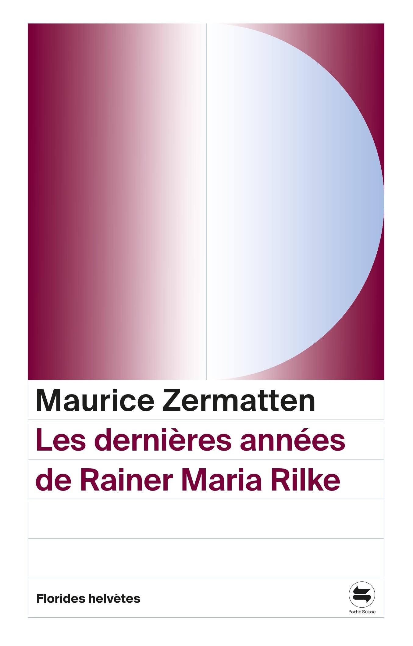 Les dernieres annees de Rainer Maria Rilke