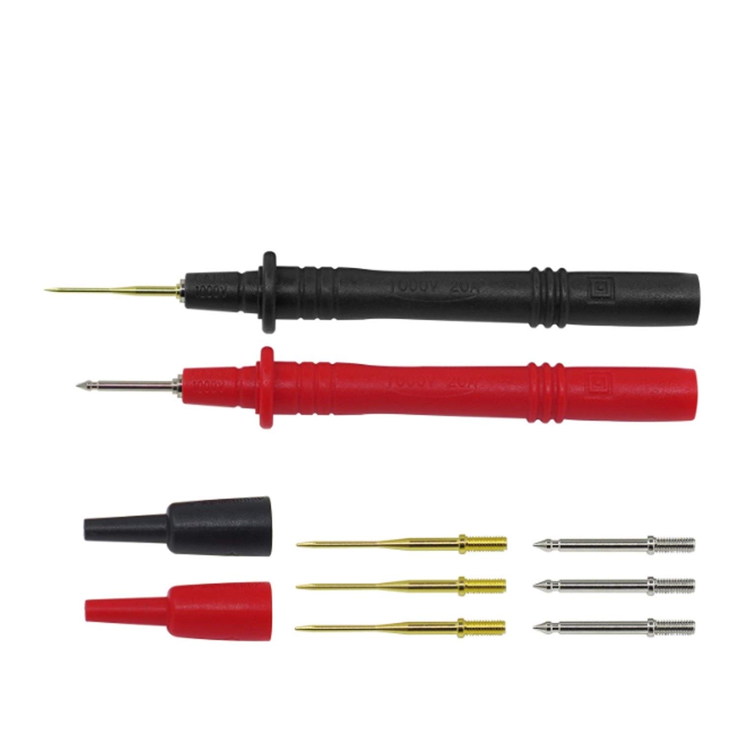 Narzędzia i testerzy Elektronika Specialties Test Lead Multimetr Sonda Leads Zestaw haczyków testowych Elastyczny Piercing Akcesoria do multimetrów
