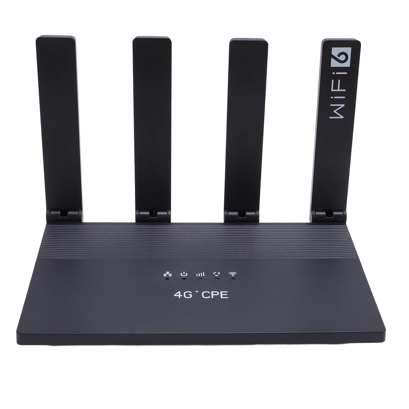 Router CPE 4G LTE, Modem Wireless WiFi6 con 4 Antenne Ad Alto Guadagno e Slot per Scheda SIM, per Uso Domestico e Lavorativo (Spina europea)