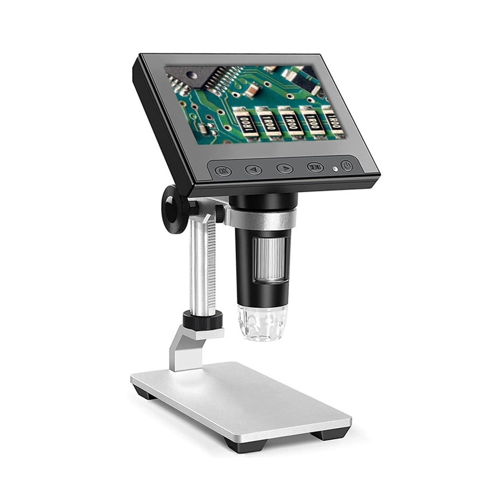 Mikroskop cyfrowy, Mikroskop Cyfrowy 4,3-calowa Kamera Elektronowa USB 1080P