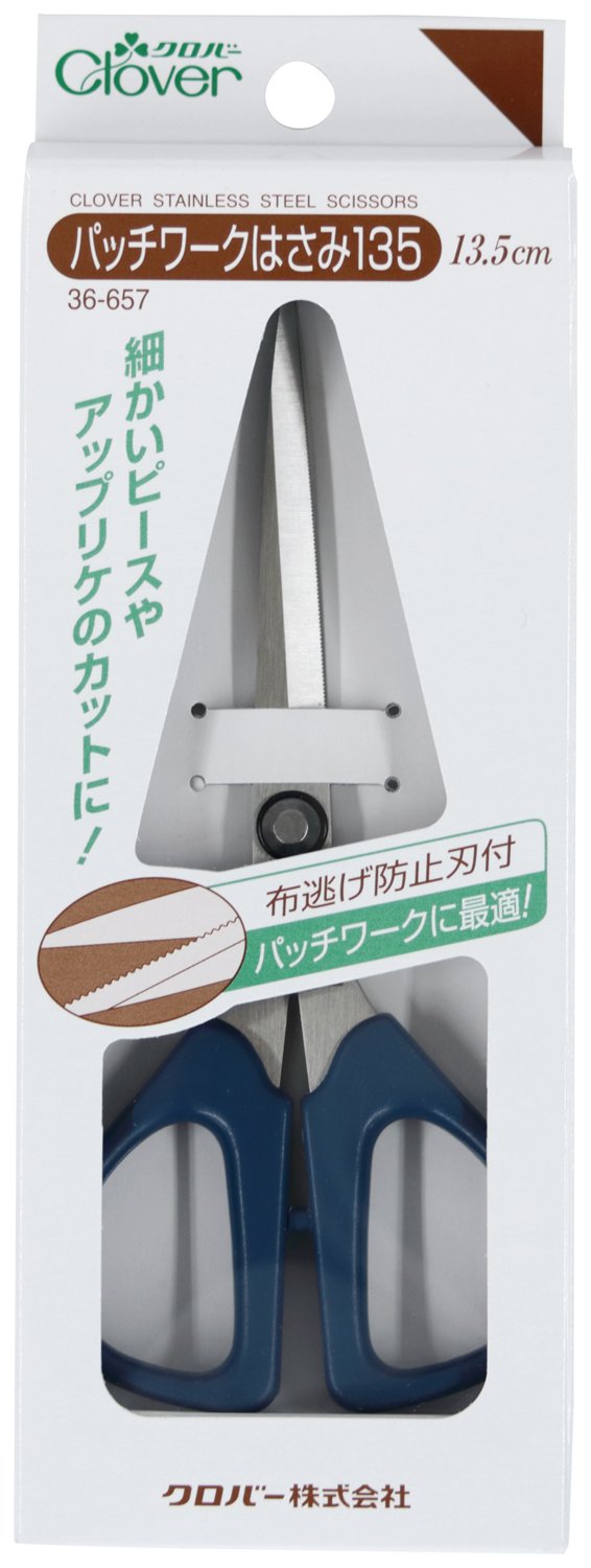 Amazon.co.jp: Clover パッチワークはさみ135 13.5cm : ホビー