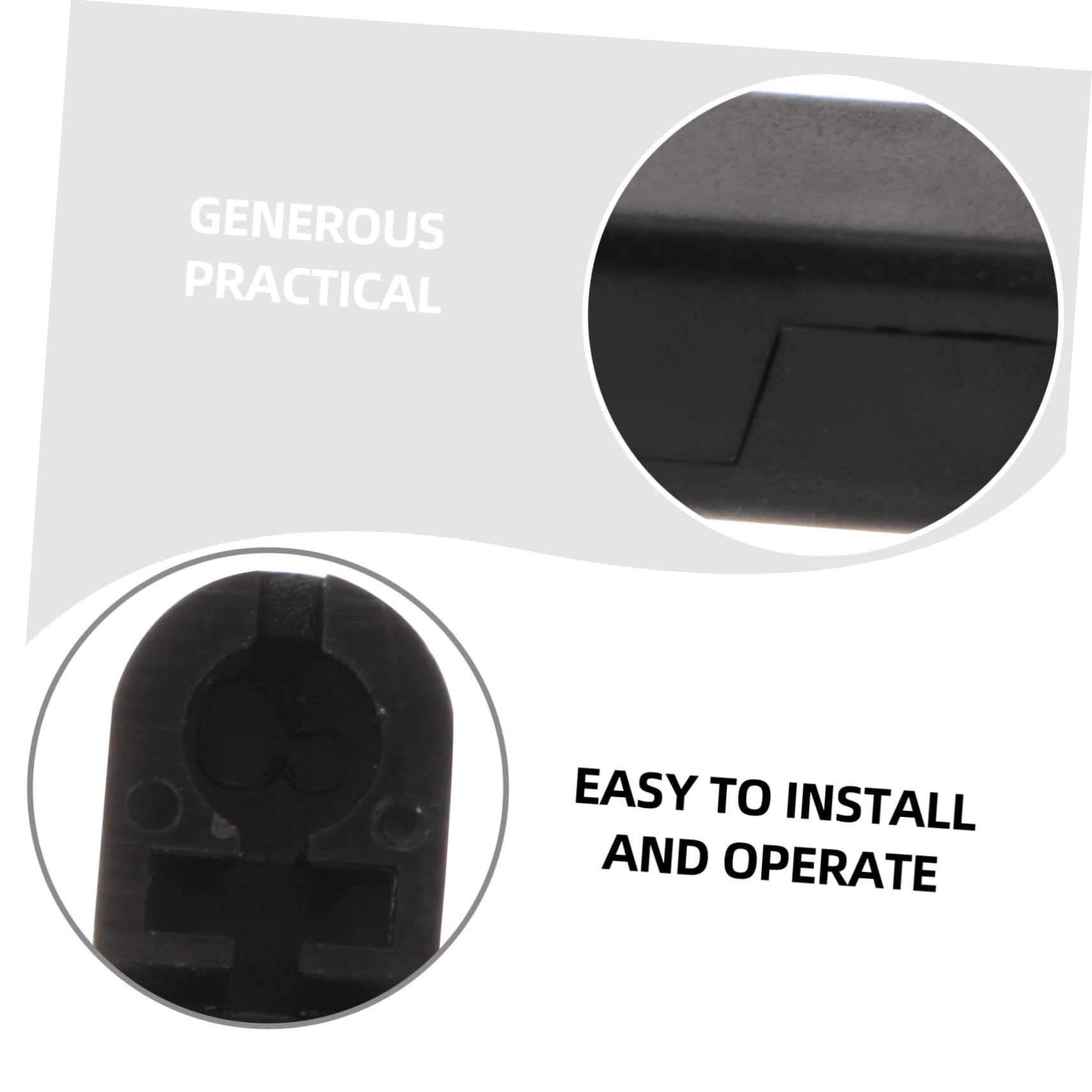 Levemolo 3sets Professional Blind Cord Connector for Window Shades Easy to Use Cord Clip Connector for Roller Vertical Blinds 25pcs*3