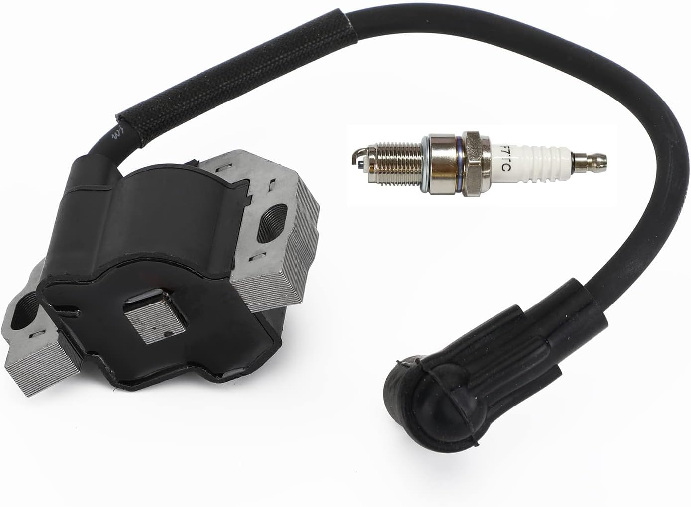 water pumpLatuwa 520052072 520052128 211717039 211710742 Ignition Coil With F7TC Spark Plug For Kawasaki Water Pump Trash/Semi-Trash Pump Engines FH601V FH721V FH641V FH680V FH661V