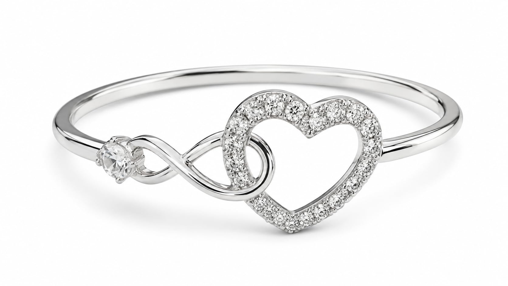 M.F.H Premium Kada Bracelet for Women & Girls | Stylish Open Cuff Bracelet | Stainless Steel Fashion Bracelet for Daily Wear, Party, Office & Festive Occasions | Minimal, Chunky & Designer Bracelet | SUITABLE FOR 2*4 AND 2*6 NOT FOR 2*8-image-1