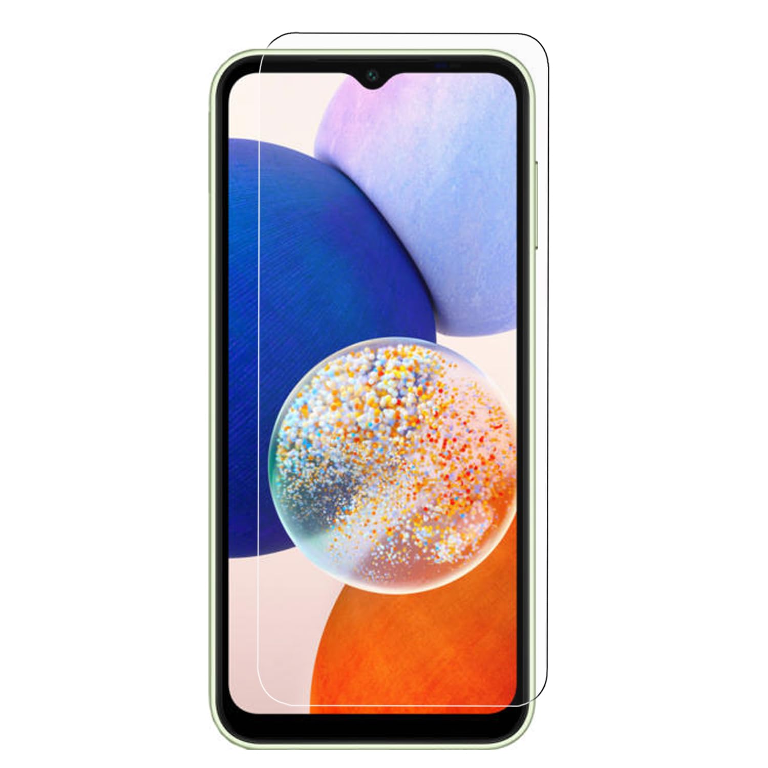 100X Protector Pantalla para Samsung Galaxy A14 5G | Cristal templado movil | Antiarañazos | Antihuellas | Dureza 9H | Ultra fino | Ultra Transparente | Ultra Resistente