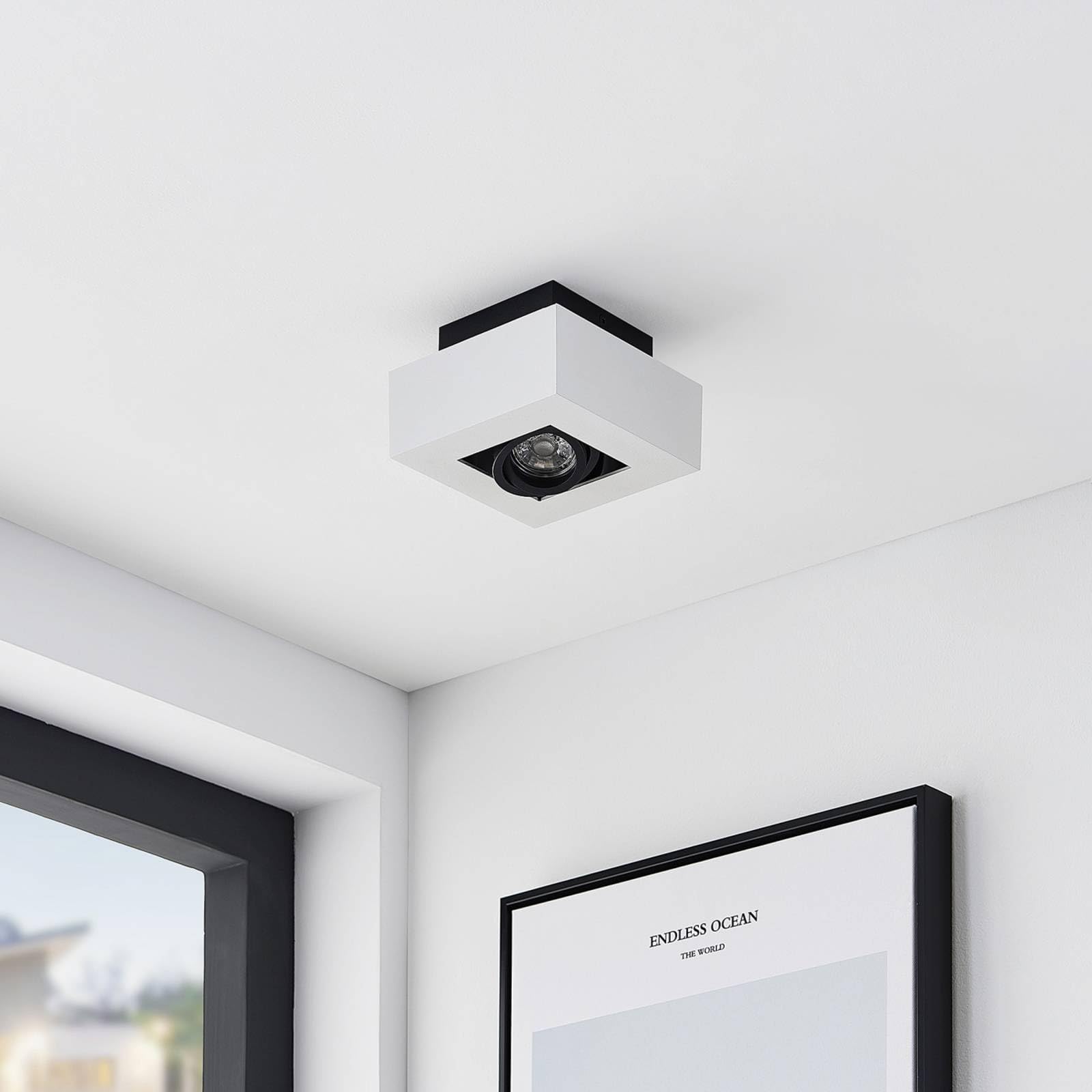 Arcchio Lampada A Sospensione Dimmerabile Ejona: LED 8W, Bianco, Alluminio, GU10
