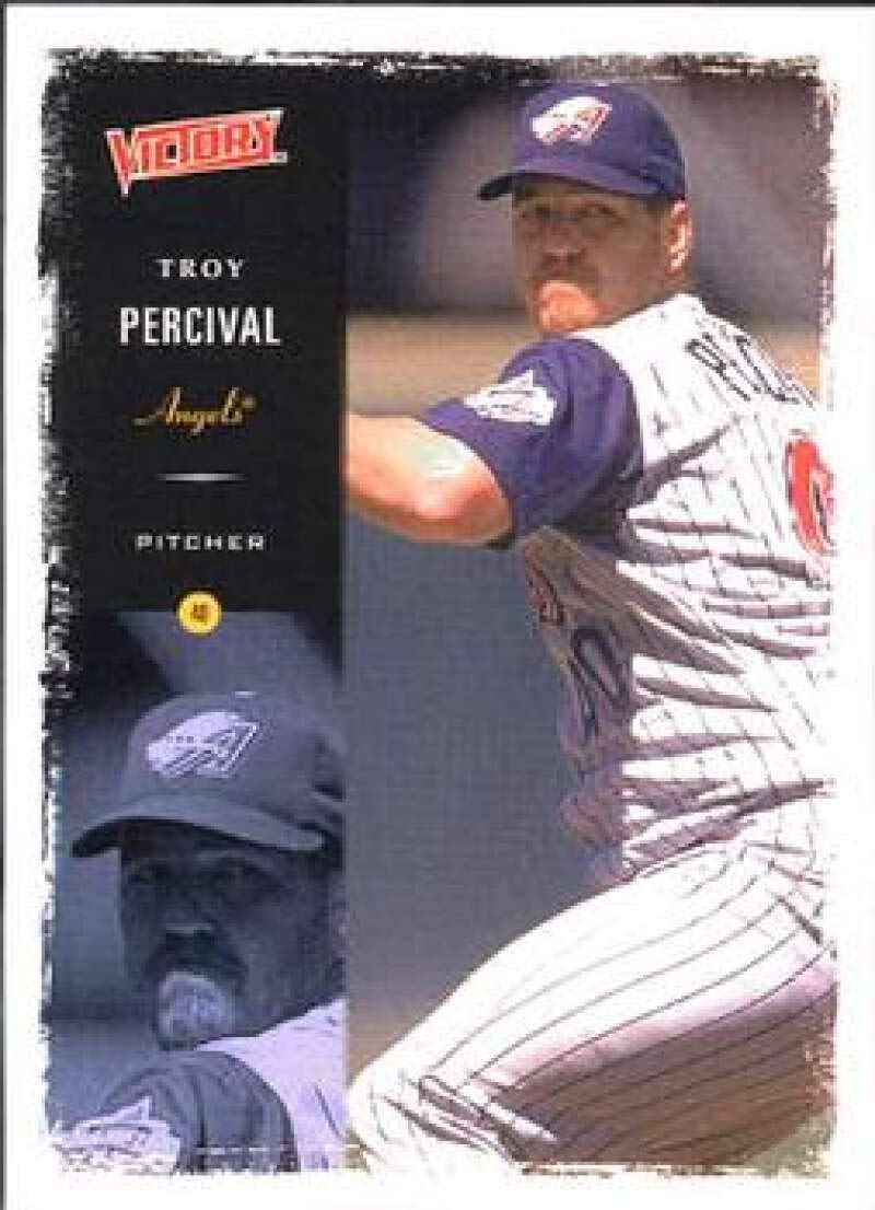 Troy Percival メジャー盾　エンジェルス Troy Percival 2000 Upper Deck Victory #4 Anaheim Angels NM-MINT | eBay