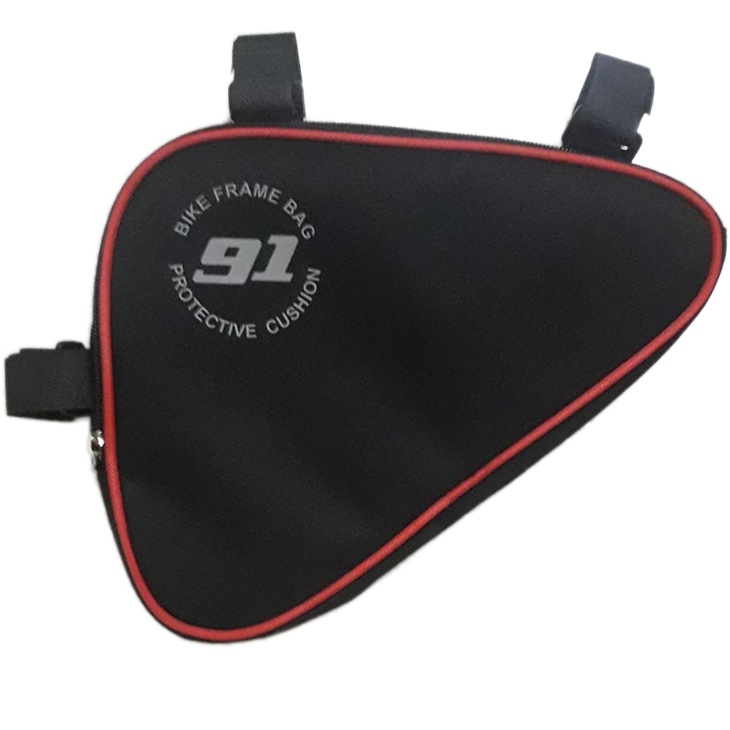 VECTOR 91 Triangle Frame Bag, Black & Red, Regular (B097KFKHJQ) Amazon Price History, Amazon Price Tracker