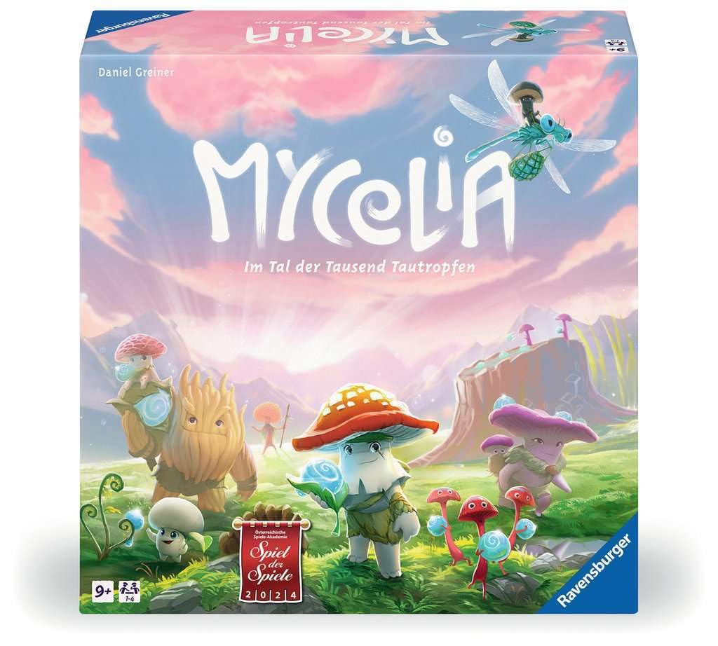 Ravensburger 27489 Mycelia - Deck-Building Game for Families, Board Game for Adults and Children Ages 9 and Up - Simple Strategy Game for 2-4 Players