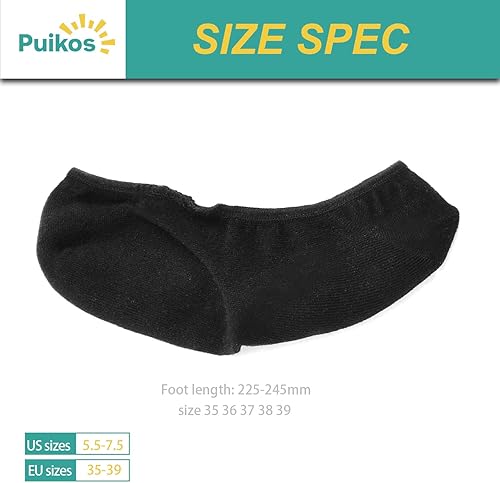 Miniatura 4 de Puikos Calcetines hidratantes para mujeres y hombres, calcetines de pies secos, calcetines de talón, reparación de talón agrietado, tratamiento de