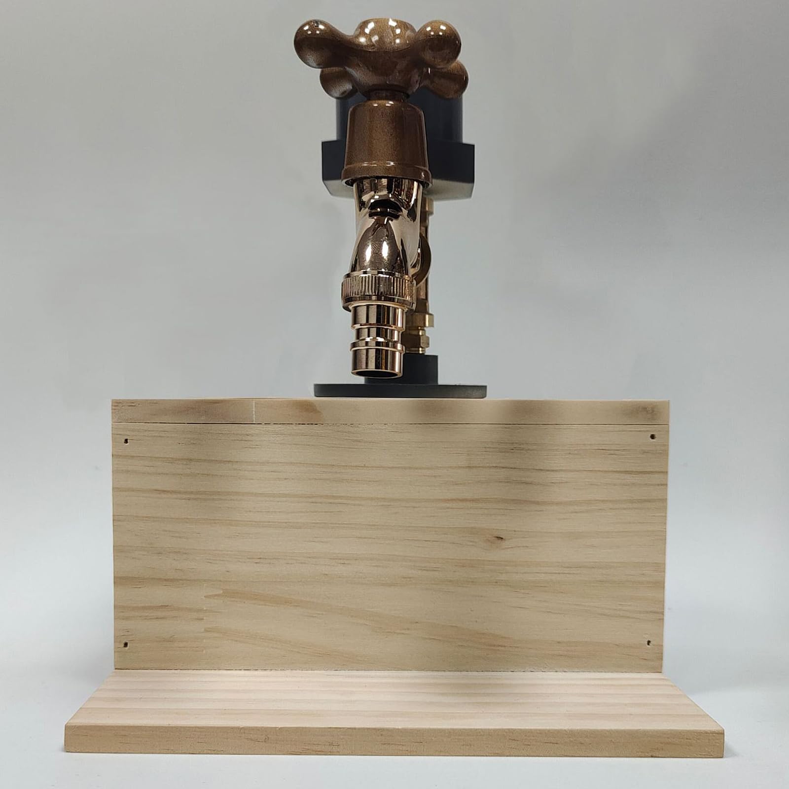 Dispensador de Whisky de Madera, Barril Dispensador para Bar en