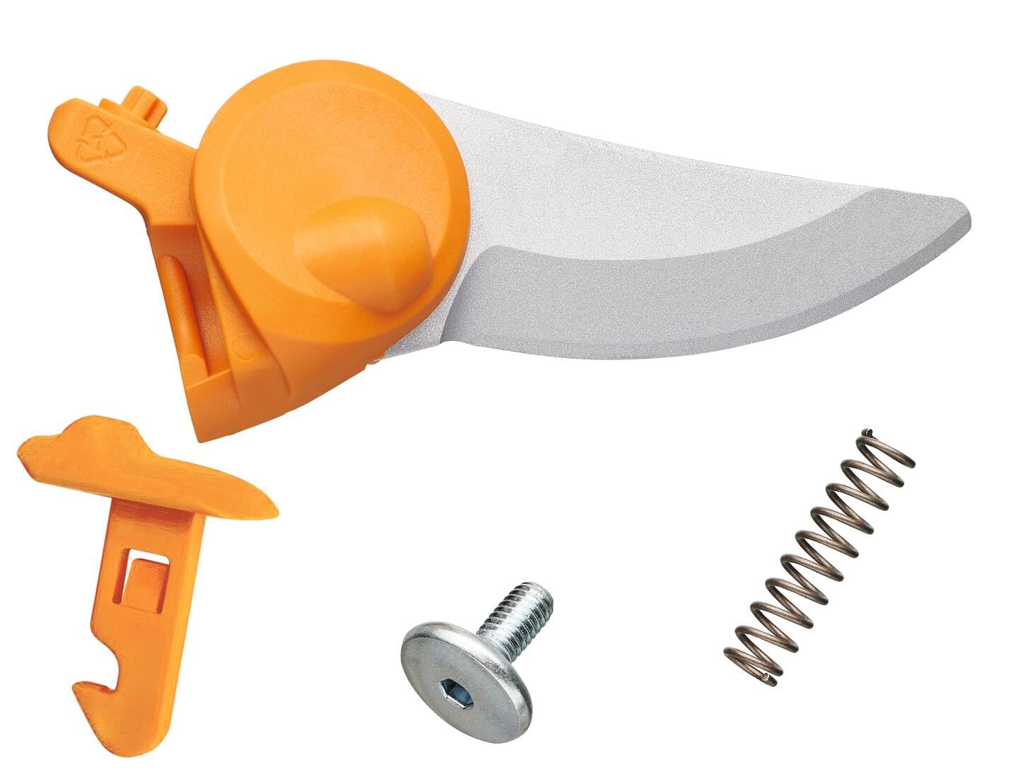 Fiskars Ersatzklinge für X-series Bypass-Gartenschere L P961 (1057175), Inkl. Feder und Schraube, Edelstahl-Klinge, 1064258