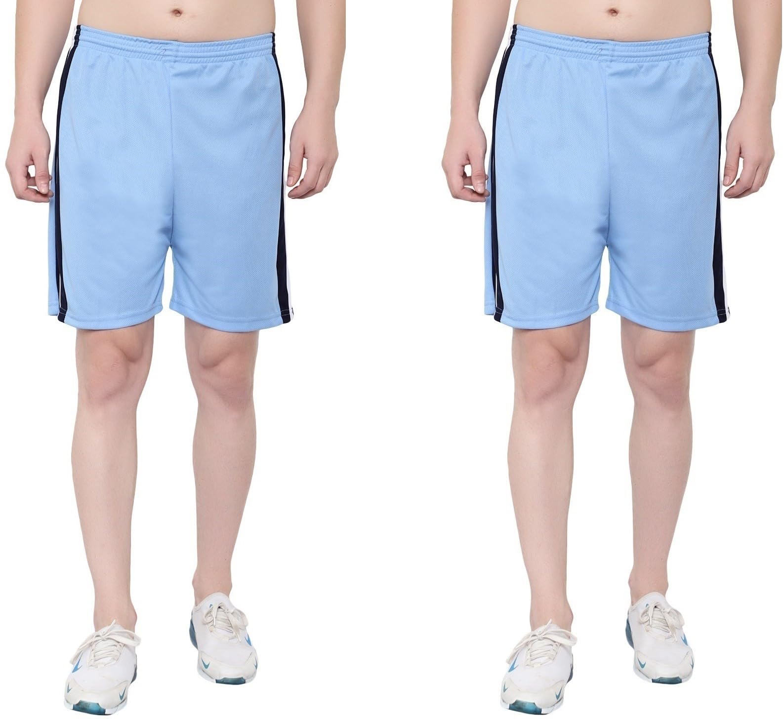 Solid Men Multicolor Regular Shorts S-JAL_725-Sky-Sky-picture-52