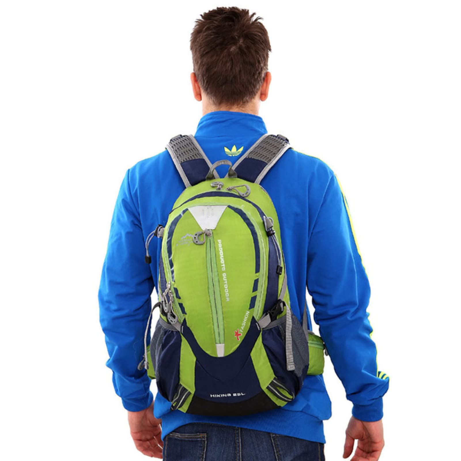 Zaino da arrampicata impermeabile Zaino 25L Borsa sportiva da esterno Zaino da viaggio Zaino da campeggio Zaino da trekking Borsa da trekking per uomo