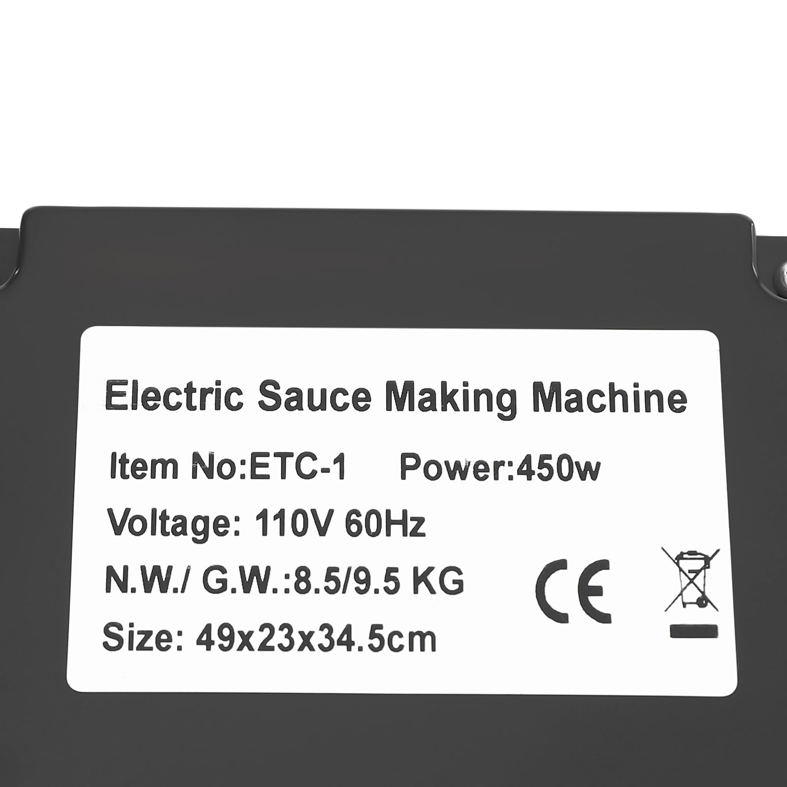 Elektryczna sitko do pomidorów, 450 W, ze stali nierdzewnej do pomidorów, truskawek, sosu jagodowego, 110 V