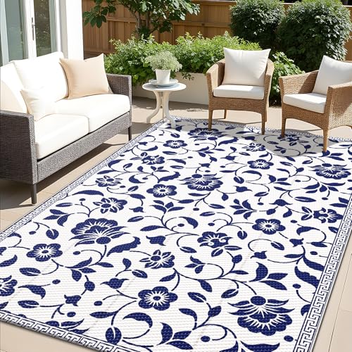 Save 33% on OLANLY Waterproof Outdoor Rug 5x8 ft