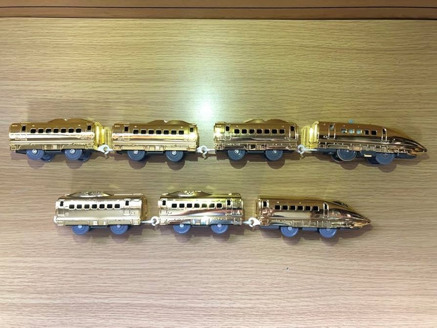 プラレール 金 700系新幹線　金　500系新幹線 プラレール 金 700系新幹線 金 500系新幹線 - メルカリ