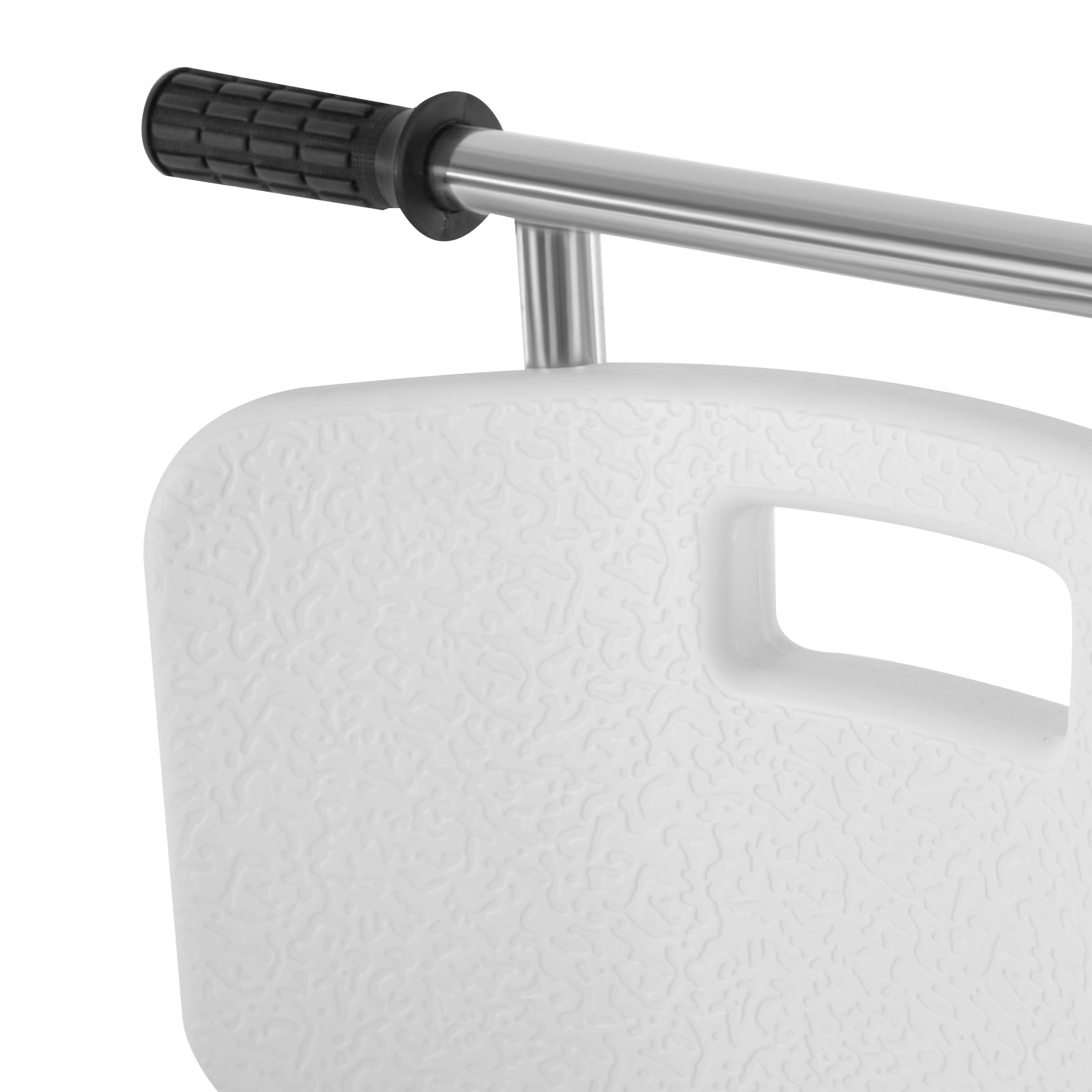 Silla Elevadora de Pacientes Con Frenos para Personas Mayores, Embarazadas, Enfermos, Discapacitados - Ducha y Noche Con Altura Ajustable - Adultos Hasta 120 kg, 66 x 55 x 93 cm