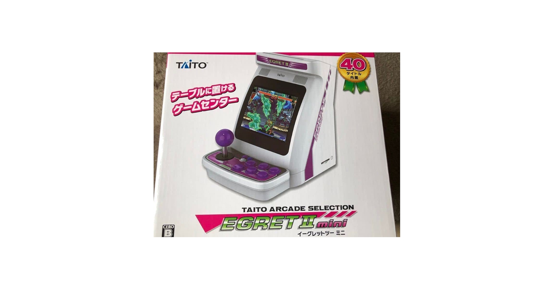 イーグレットツーミニ　アーケードゲームセンター タイトー、卓上ゲームセンター「EGRET II mini」を2022年3月2日