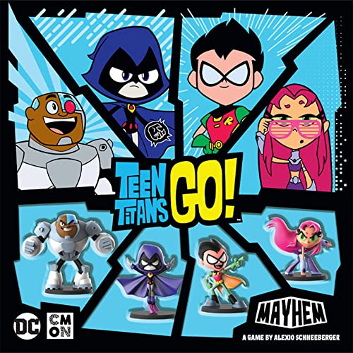 Teen Titans Go! Mayhem - Juego de Mesa de Estrategia miniatura 2