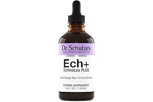 Dr. Schulze's Echinacea Plus: Boost Your Immunity with Organic Echinacea Extract