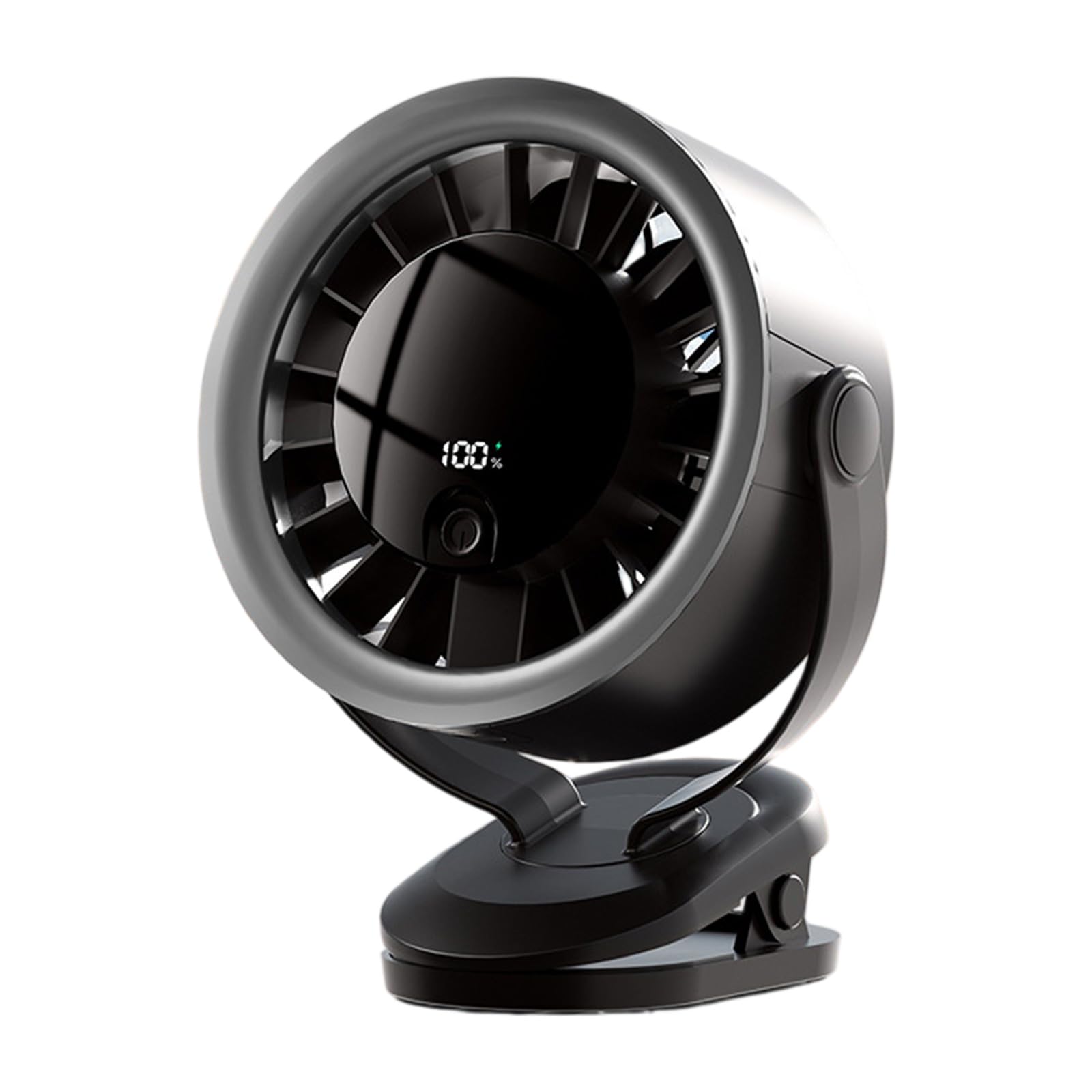 MURYE Tough Clip Fan with Extended Battery Life and 360 Degree Moving Head Travel Clip Fan