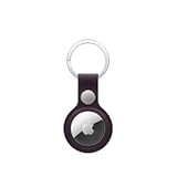 AirTag FineWoven Key Ring - Blackberry ​​​​​​​