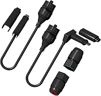 Vista 1 de for Starlink Cable, Compatiable with Starlink Ethernet Adapter SPX Plug to RJ45 Coupler Adapters Female Connectors Designed for Gen 2 Dishy and