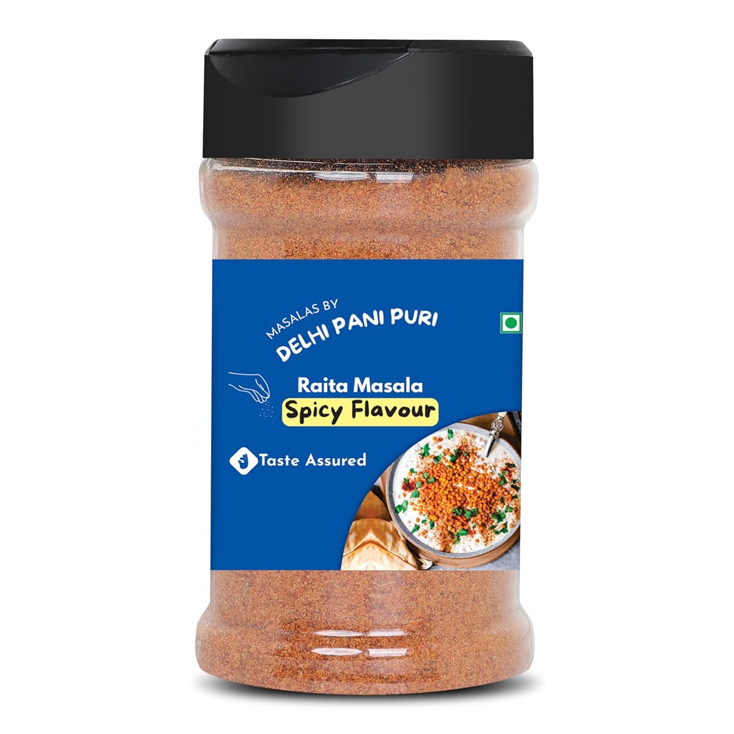Raita Masala | Spicy Flavour Pack of 1 | 100% organic No Chemicals | Desi Spicy Punch | Perfect Seasoning for Buttermilk, Plain Curd, Boondi Raita & Vegetable Raita 90g