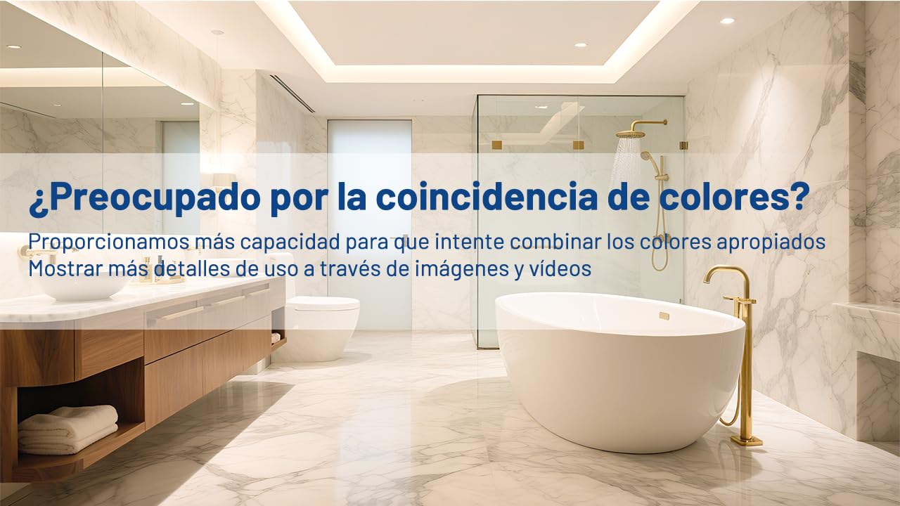 Kit Reparación Mármol y Granito (Coincidencia de Color), 160g Kit Reparación Azulejos Para Astillas Agujeros Abolladuras Defectos Grietas, Fijar Cuarzo Fregadero Piedra Otras Superficies Duras
